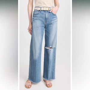 Veronica beard Taylor High Rise Wide Leg Jeans